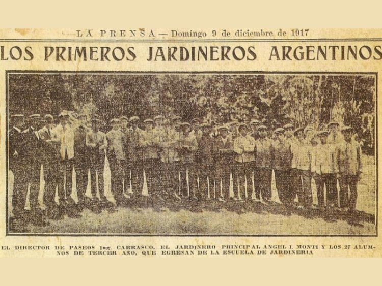 Primeros jardineros argentinos